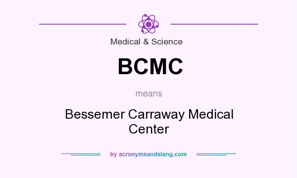 What does BCMC mean? It stands for Bessemer Carraway Medical Center