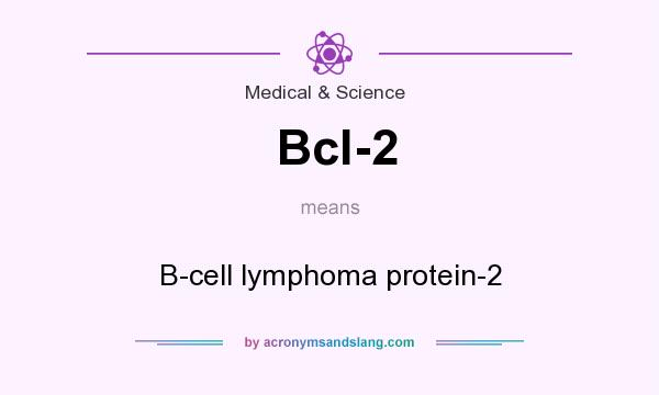 What does Bcl-2 mean? It stands for B-cell lymphoma protein-2