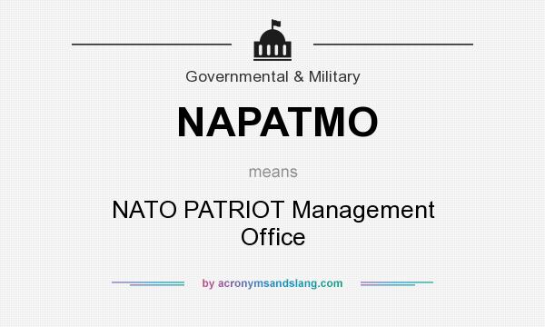 What does NAPATMO mean? It stands for NATO PATRIOT Management Office