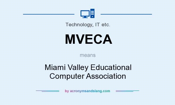 What does MVECA mean? It stands for Miami Valley Educational Computer Association
