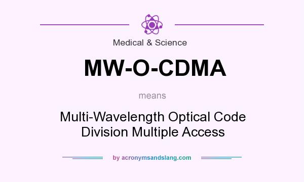 What does MW-O-CDMA mean? It stands for Multi-Wavelength Optical Code Division Multiple Access