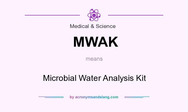 What does MWAK mean? It stands for Microbial Water Analysis Kit