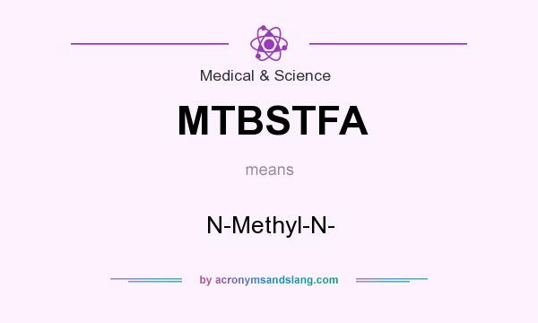 What does MTBSTFA mean? It stands for N-Methyl-N-