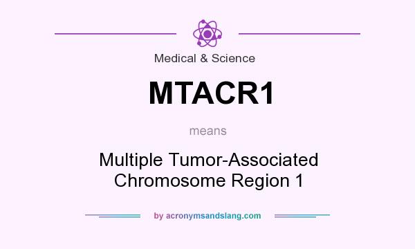 What does MTACR1 mean? It stands for Multiple Tumor-Associated Chromosome Region 1
