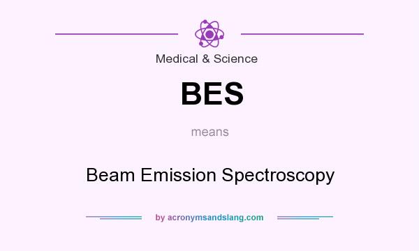 What does BES mean? It stands for Beam Emission Spectroscopy