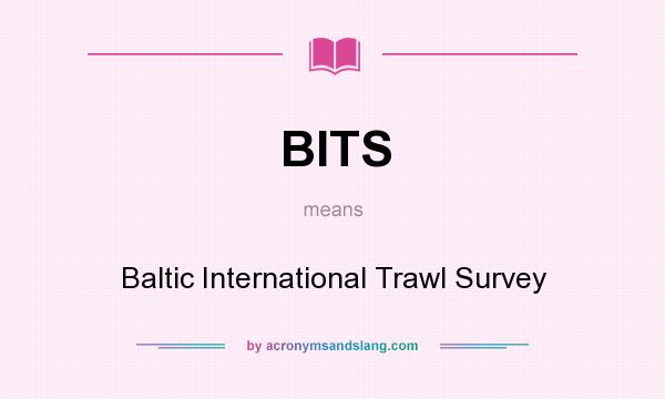 What does BITS mean? It stands for Baltic International Trawl Survey