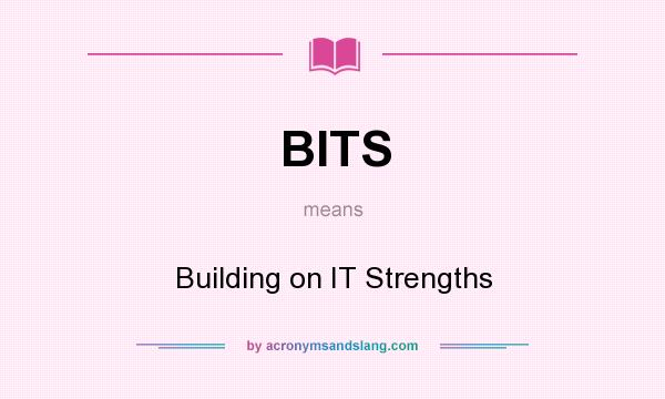 What does BITS mean? It stands for Building on IT Strengths