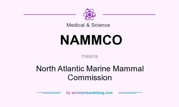 What does NAMMCO mean? It stands for North Atlantic Marine Mammal Commission