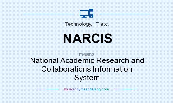 What does NARCIS mean? It stands for National Academic Research and Collaborations Information System