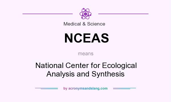 What does NCEAS mean? It stands for National Center for Ecological Analysis and Synthesis
