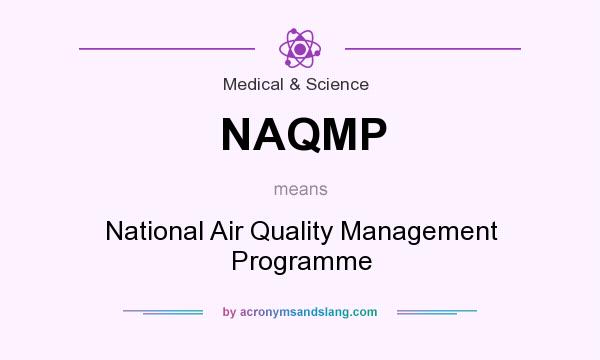 What does NAQMP mean? It stands for National Air Quality Management Programme