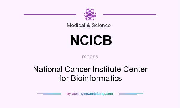 What does NCICB mean? It stands for National Cancer Institute Center for Bioinformatics