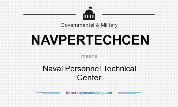 What does NAVPERTECHCEN mean? It stands for Naval Personnel Technical Center