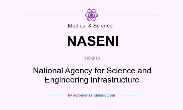 What does NASENI mean? It stands for National Agency for Science and Engineering Infrastructure