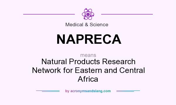 What does NAPRECA mean? It stands for Natural Products Research Network for Eastern and Central Africa