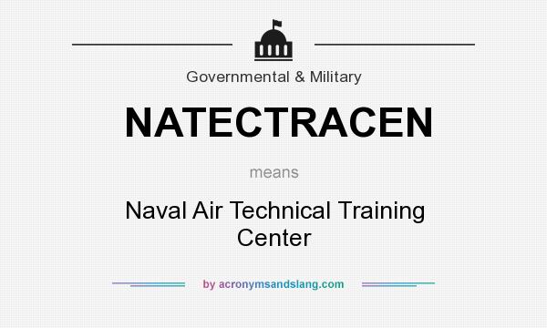What does NATECTRACEN mean? It stands for Naval Air Technical Training Center