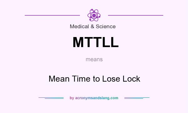 What does MTTLL mean? It stands for Mean Time to Lose Lock