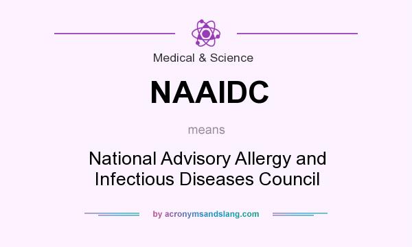 What does NAAIDC mean? It stands for National Advisory Allergy and Infectious Diseases Council