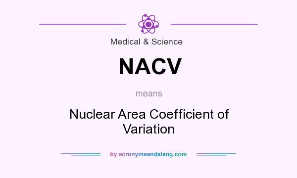 What does NACV mean? It stands for Nuclear Area Coefficient of Variation