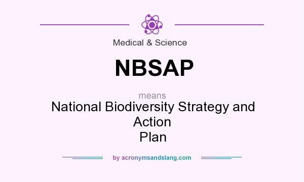 What does NBSAP mean? It stands for National Biodiversity Strategy and Action Plan