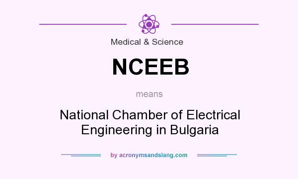 What does NCEEB mean? It stands for National Chamber of Electrical Engineering in Bulgaria