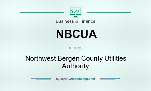 What does NBCUA mean? It stands for Northwest Bergen County Utilities Authority