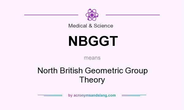 What does NBGGT mean? It stands for North British Geometric Group Theory