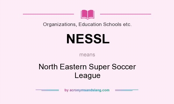 What does NESSL mean? It stands for North Eastern Super Soccer League