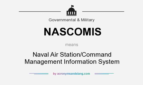 What does NASCOMIS mean? It stands for Naval Air Station/Command Management Information System