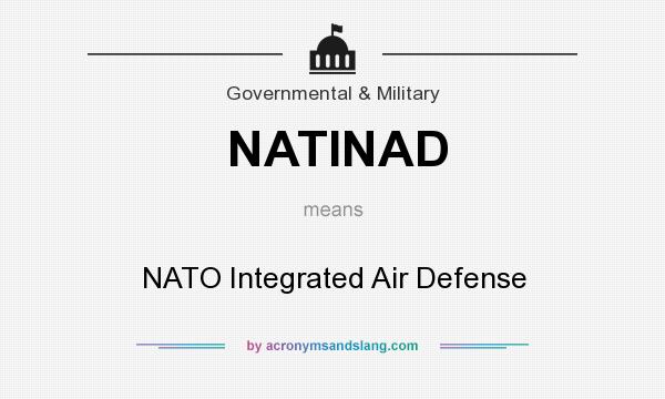 What does NATINAD mean? It stands for NATO Integrated Air Defense