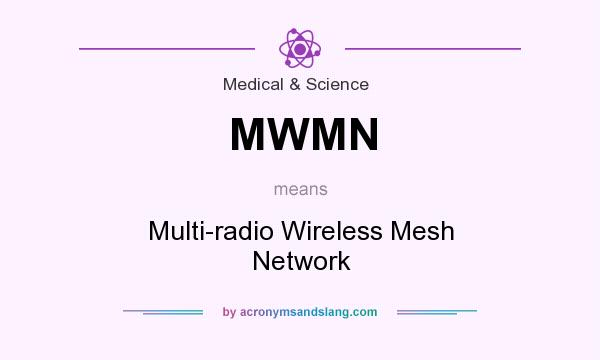 What does MWMN mean? It stands for Multi-radio Wireless Mesh Network
