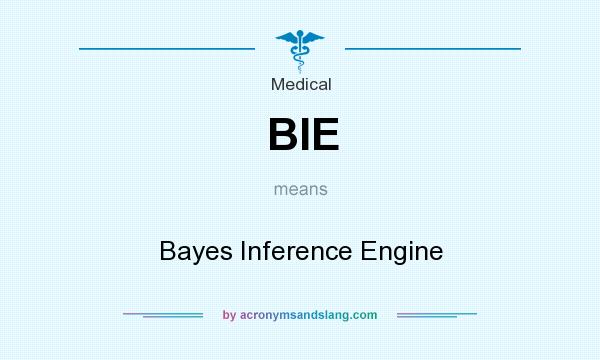 What does BIE mean? It stands for Bayes Inference Engine
