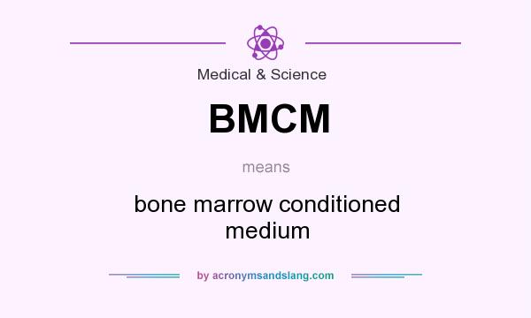 What does BMCM mean? It stands for bone marrow conditioned medium