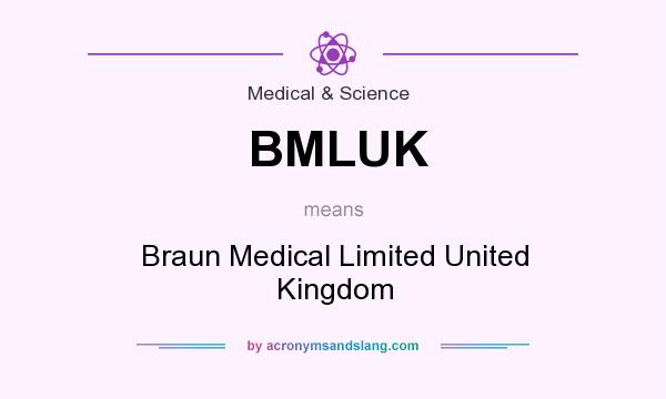 What does BMLUK mean? It stands for Braun Medical Limited United Kingdom