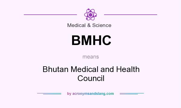 What does BMHC mean? It stands for Bhutan Medical and Health Council