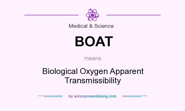 What does BOAT mean? It stands for Biological Oxygen Apparent Transmissibility