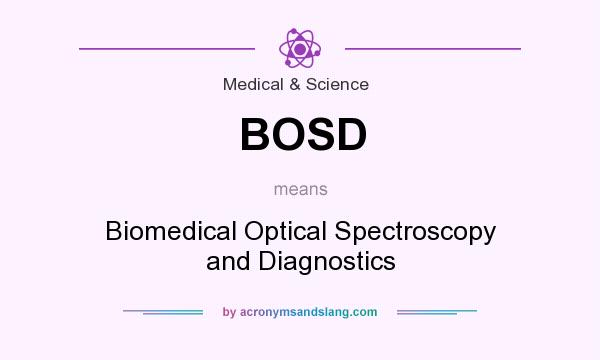 What does BOSD mean? It stands for Biomedical Optical Spectroscopy and Diagnostics