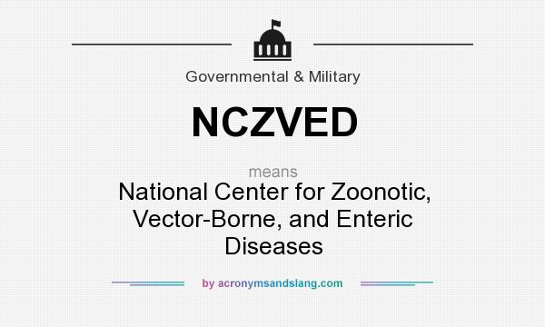 What does NCZVED mean? It stands for National Center for Zoonotic, Vector-Borne, and Enteric Diseases