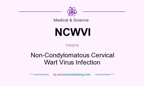 What does NCWVI mean? It stands for Non-Condylomatous Cervical Wart Virus Infection