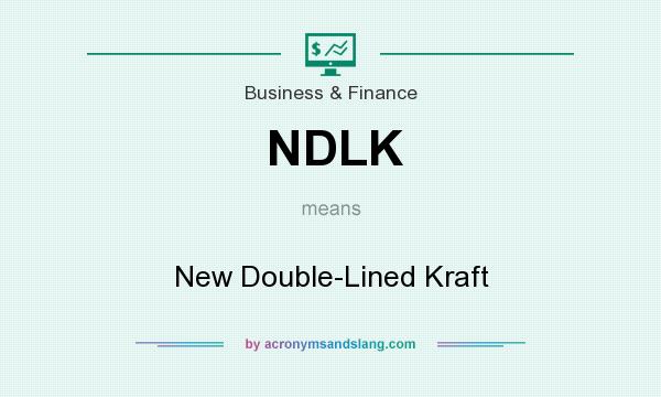What does NDLK mean? It stands for New Double-Lined Kraft