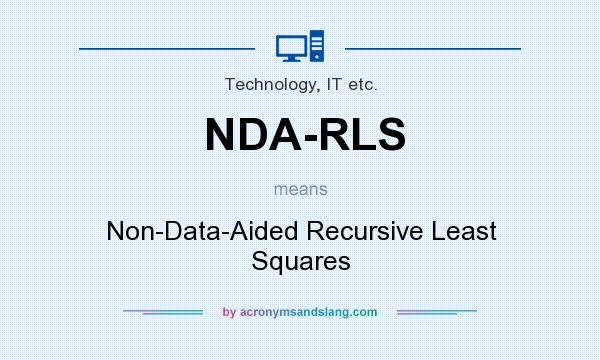 What does NDA-RLS mean? It stands for Non-Data-Aided Recursive Least Squares