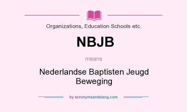 What does NBJB mean? It stands for Nederlandse Baptisten Jeugd Beweging