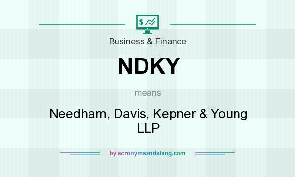 What does NDKY mean? It stands for Needham, Davis, Kepner & Young LLP