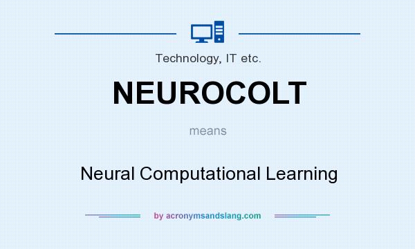 What does NEUROCOLT mean? It stands for Neural Computational Learning