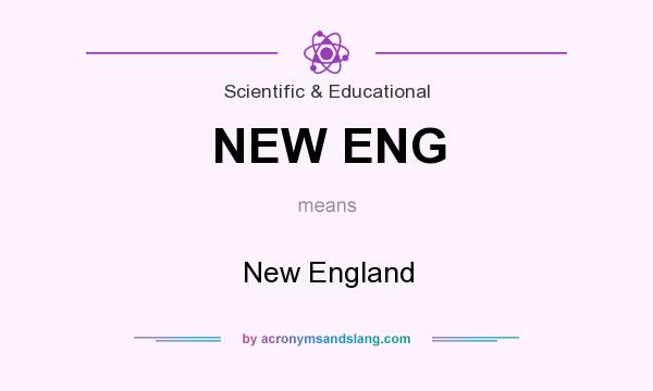 What does NEW ENG mean? It stands for New England