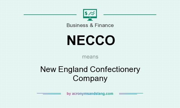 What does NECCO mean? It stands for New England Confectionery Company