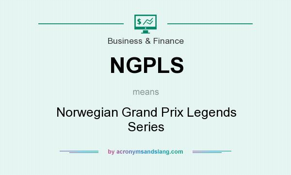 What does NGPLS mean? It stands for Norwegian Grand Prix Legends Series