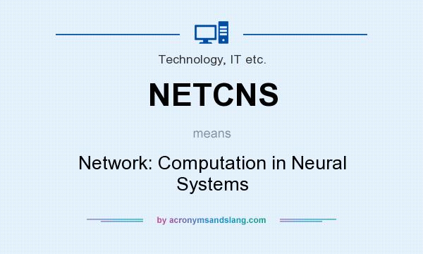 What does NETCNS mean? It stands for Network: Computation in Neural Systems
