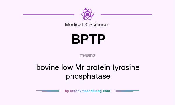 What does BPTP mean? It stands for bovine low Mr protein tyrosine phosphatase
