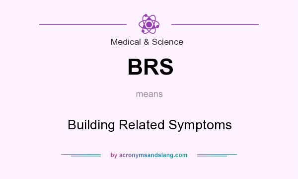 What does BRS mean? It stands for Building Related Symptoms